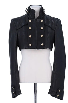 Veste Dolce & Gabbana Noir en Cuir, taille S - Seconde Main