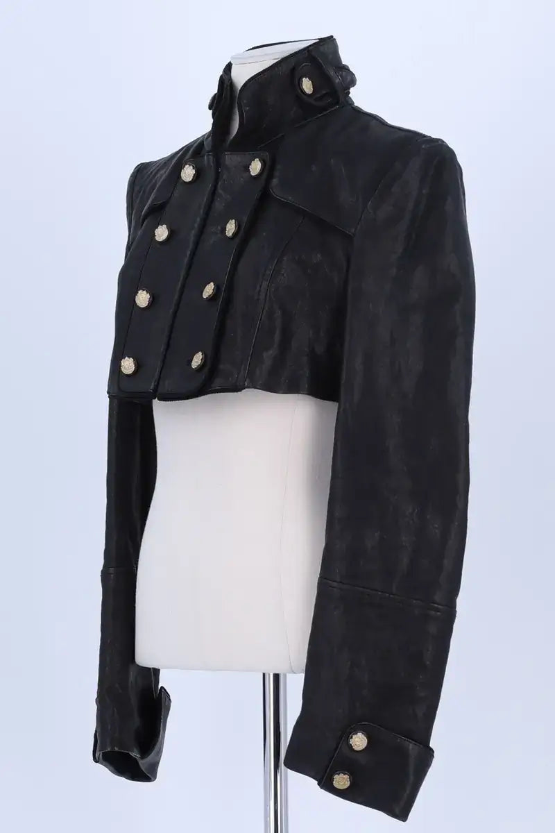 Veste Dolce & Gabbana Noir en Cuir