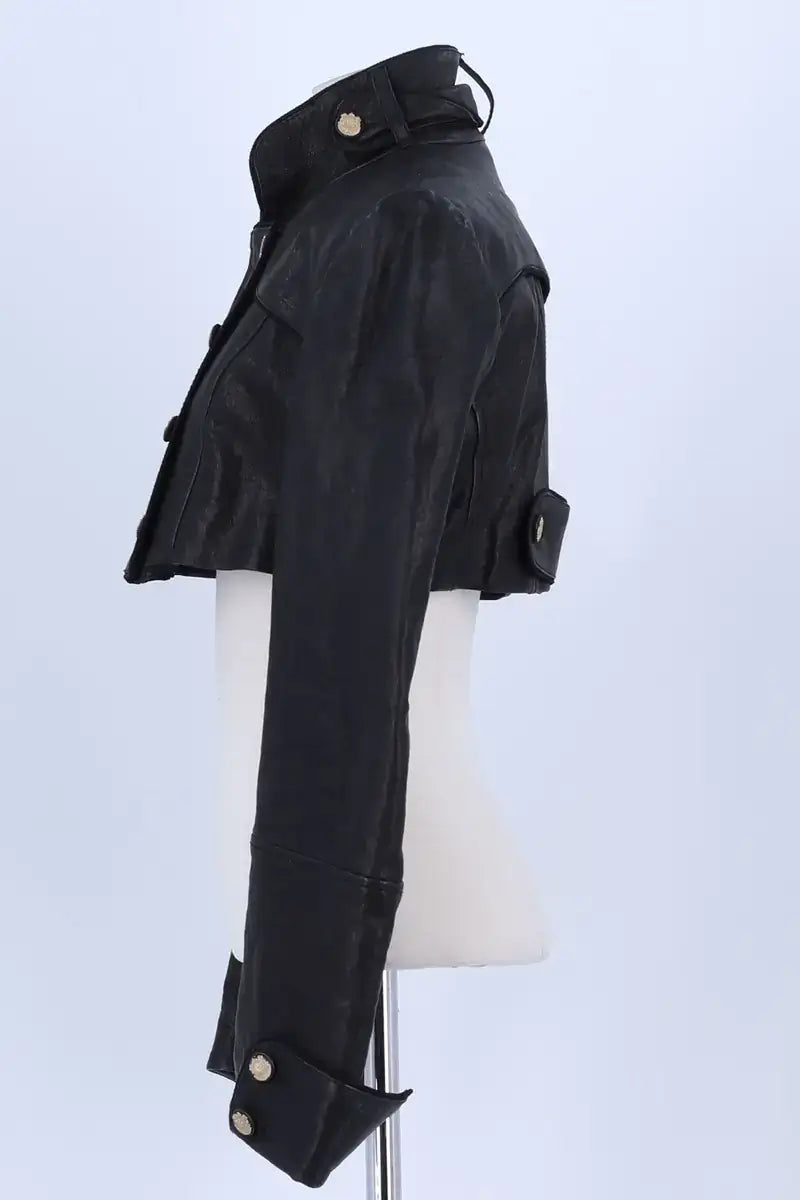Veste Dolce & Gabbana Noir en Cuir