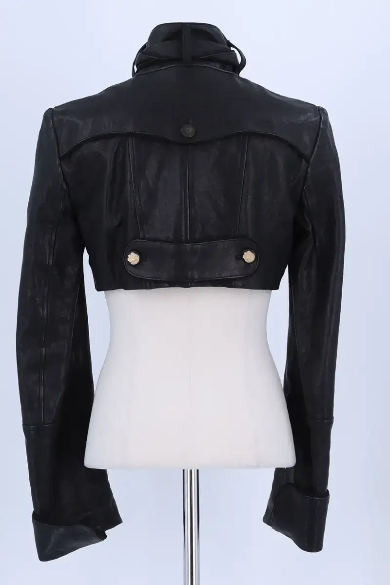 Veste Dolce & Gabbana Noir en Cuir
