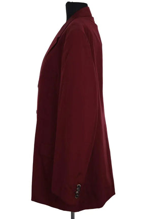 Veste Dries Van Noten Bordeaux en Coton