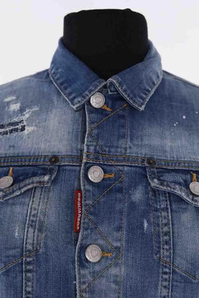 Veste Dsquared2 Bleu en Coton