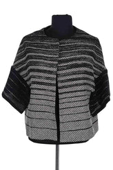Veste Edward Achour Paris Noir en Coton, taille S - Seconde Main