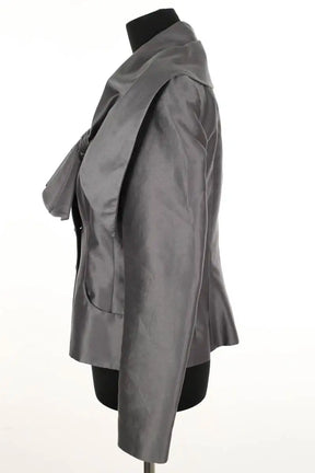 Veste Emmanuelle Khanh Gris en Coton