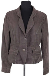 Veste Emporio Armani Marron en Lin, taille XL - Seconde Main