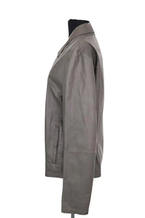 Veste Emporio Armani Vert en Cuir