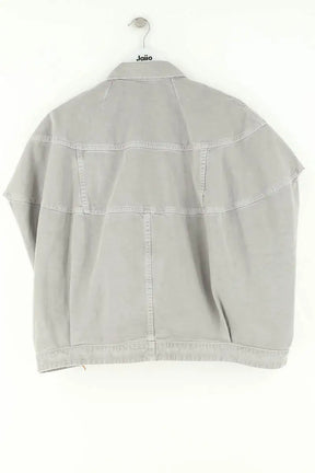 Veste en jean sans manches Dries Van Noten Gris en Coton