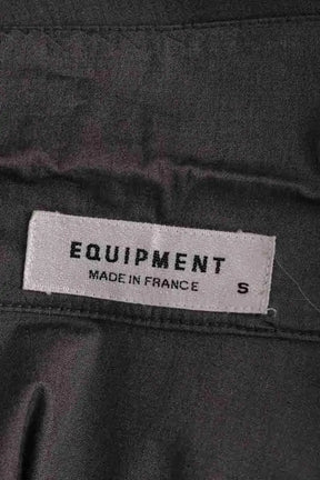 Veste Equipment Gris en Coton