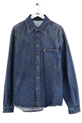 Veste ERL Bleu en Coton, taille L - Seconde Main
