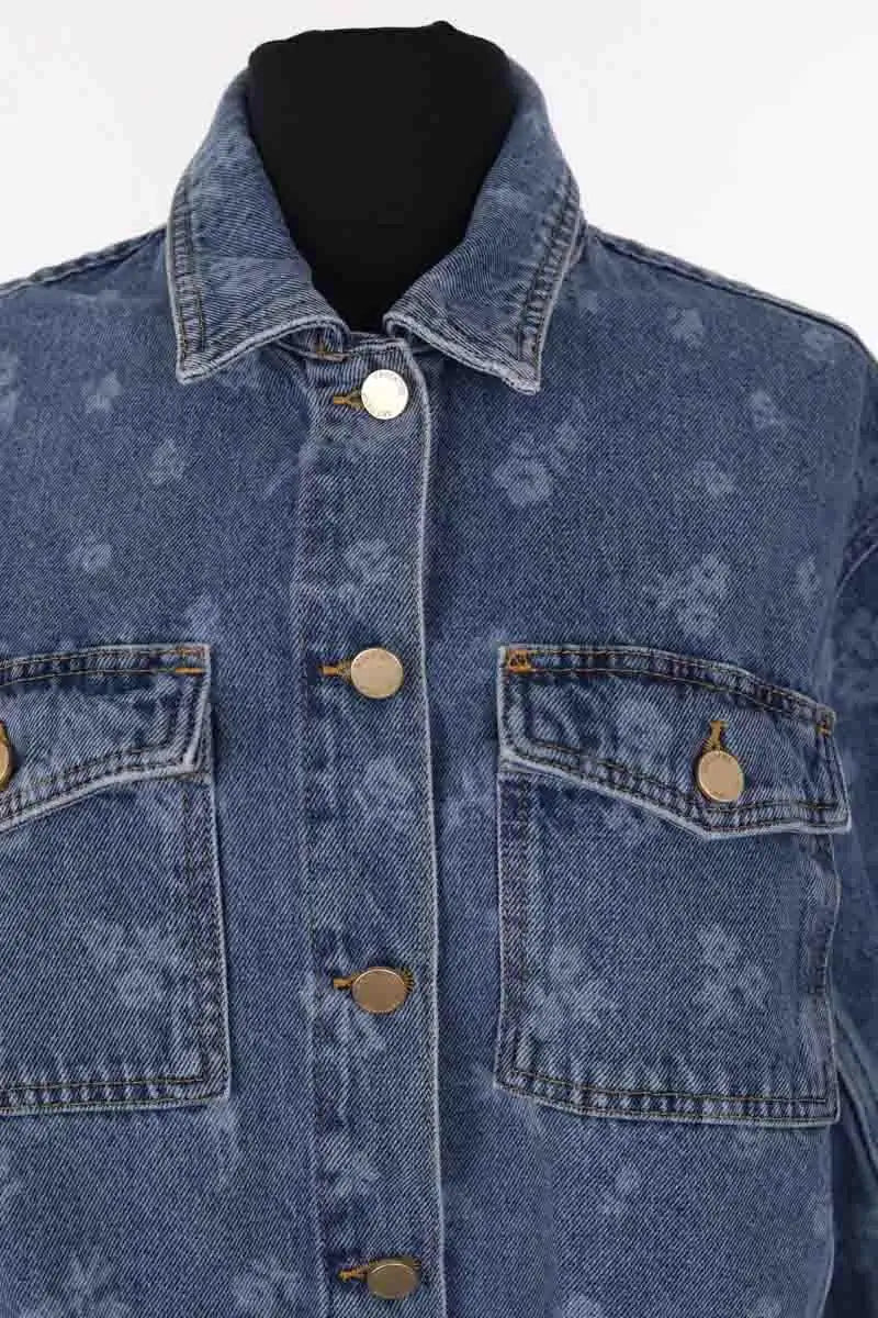 Veste Essentiel Antwerp Bleu en Coton