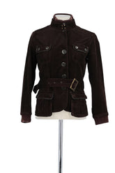 Veste Essentiel Antwerp Marron en Coton, taille S - Seconde Main