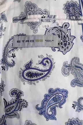 Veste Etro Blanc en Coton