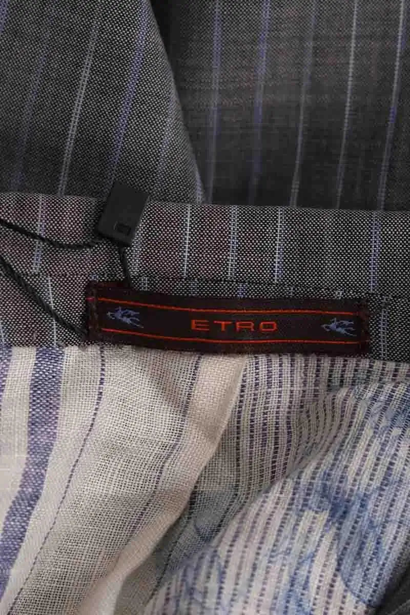 Veste Etro Gris en Laine