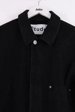 Veste Etudes Noir en Coton