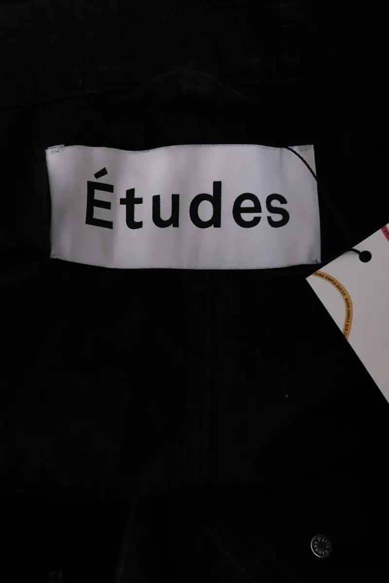 Veste Etudes Noir en Coton