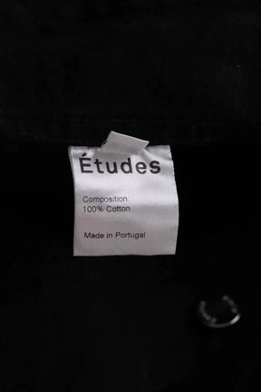 Veste Etudes Noir en Coton