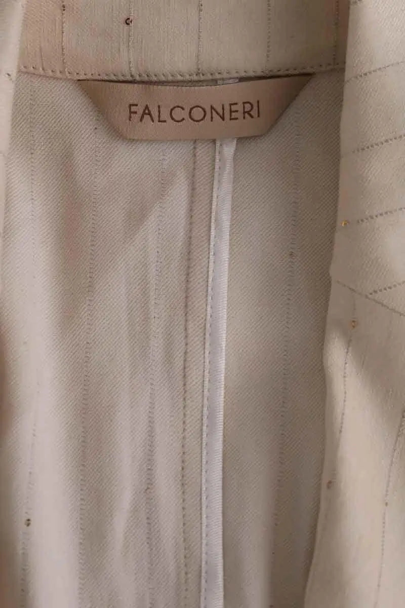 Veste Falconeri Ecru en Viscose
