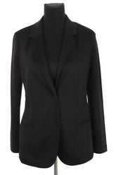 Veste Falconeri Noir en Laine, taille S - Seconde Main