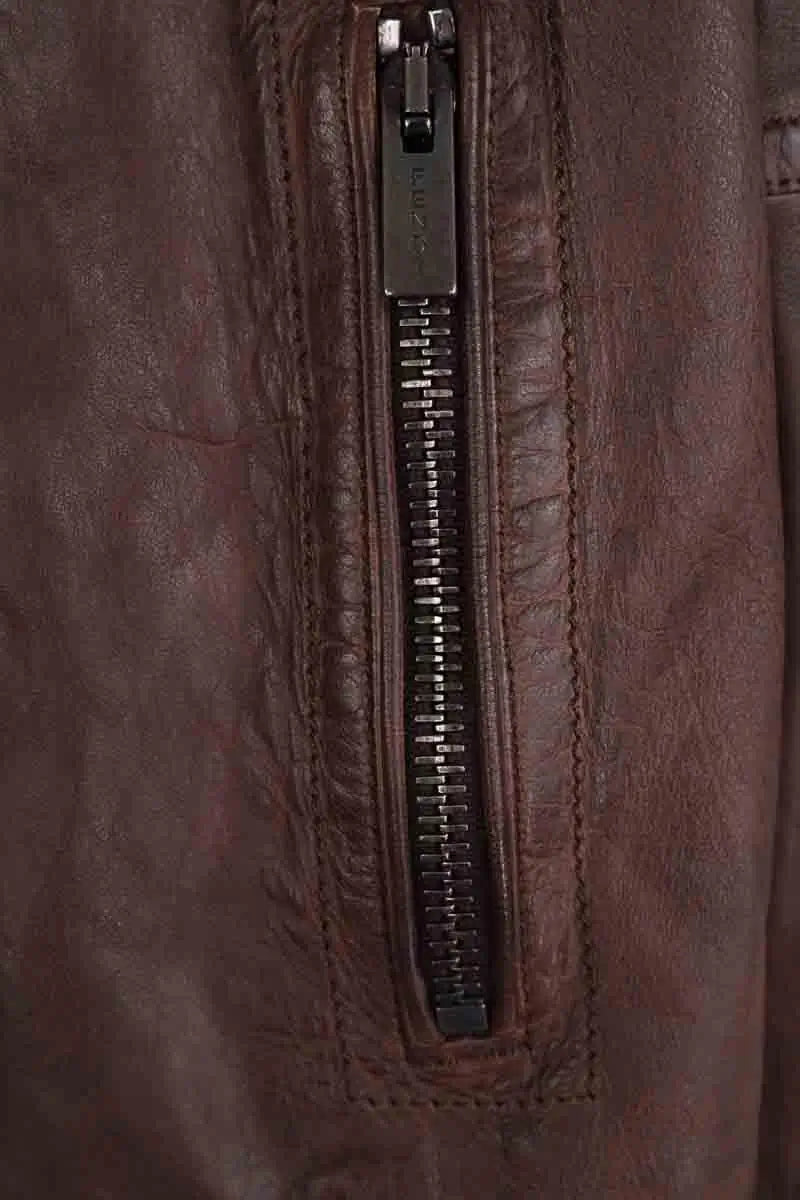 Veste Fendi Marron en Cuir