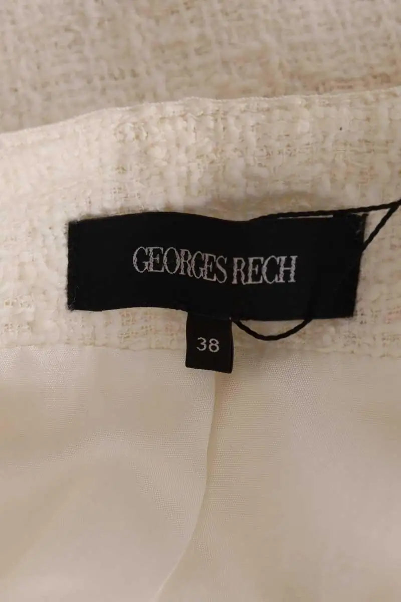 Veste Georges Rech Ecru en Coton