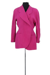 Veste Georges Rech Fuchsia en Laine, taille XL - Seconde Main