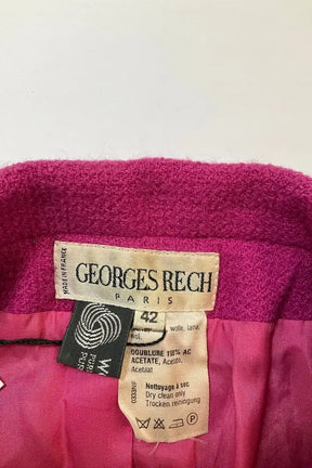 Veste Georges Rech Fuchsia en Laine