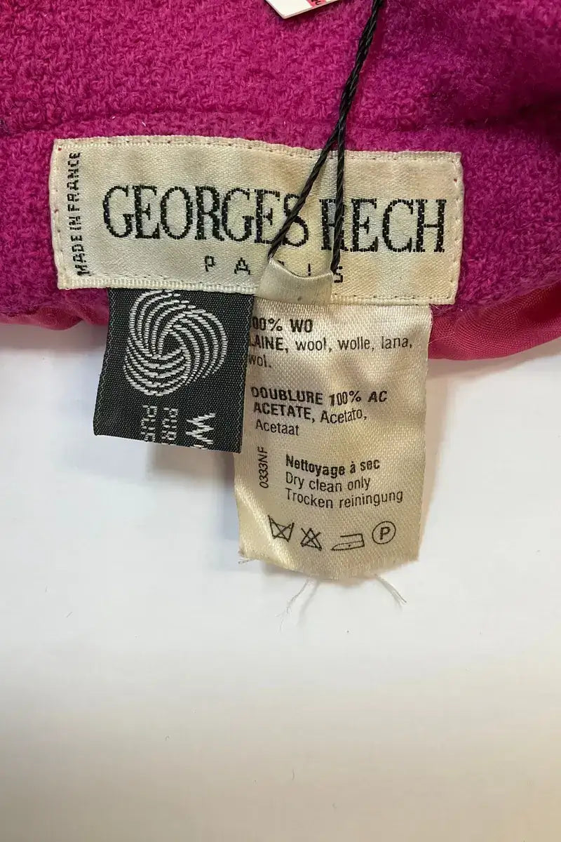 Veste Georges Rech Fuchsia en Laine