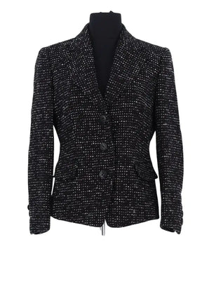 Veste Georges Rech Noir en Laine, taille L - Seconde Main