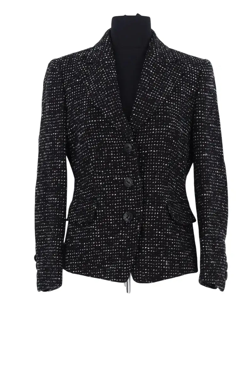Veste Georges Rech Noir en Laine, taille L - Seconde Main