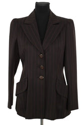 Veste Georges Rech Noir en Laine, taille M - Seconde Main