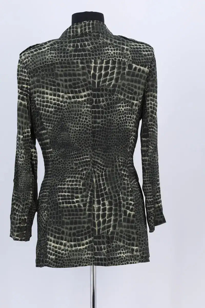 Veste Georges Rech Vert en Soie