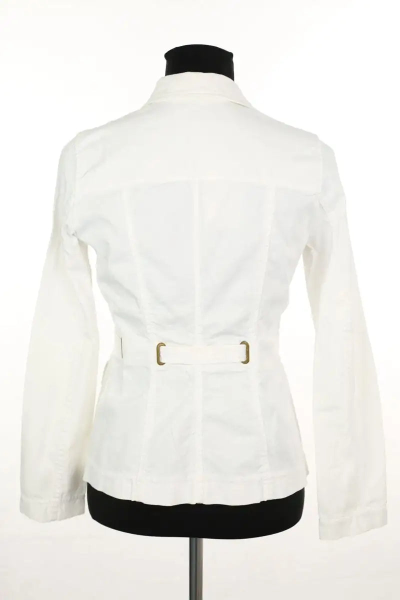 Veste Gerard Darel Blanc en Coton