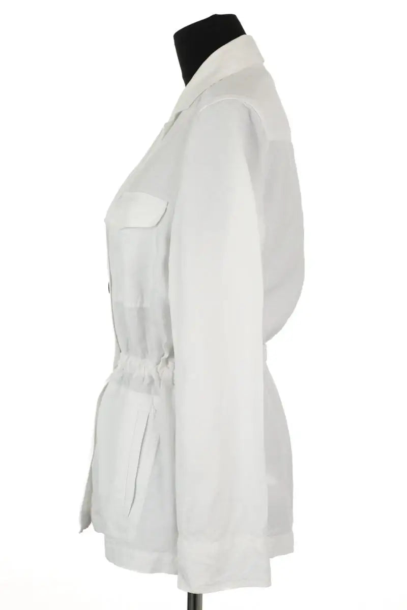 Veste En Coton Blanc Pablo De Gerard Darel - Taille 40 - Neuf Avec étiquettes