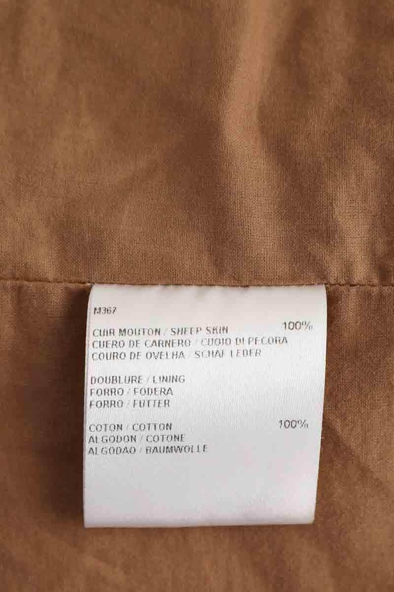 Veste Gerard Darel Camel en Cuir