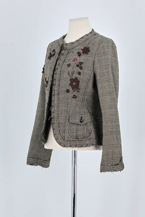 Veste Gerard Darel Marron en Laine
