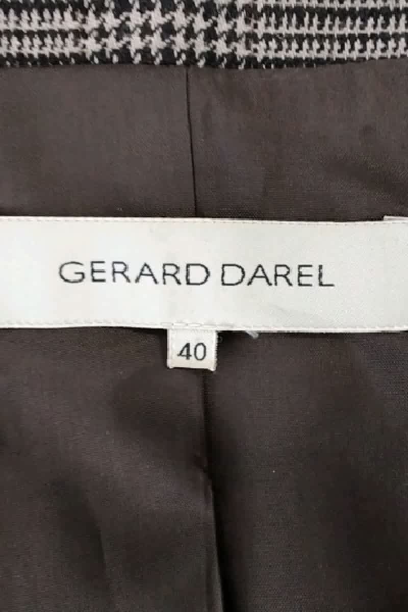 Veste Gerard Darel Marron en Laine