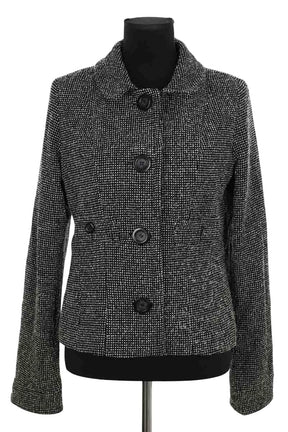 Veste Gerard Darel Noir en Synthétique, taille L - Seconde Main