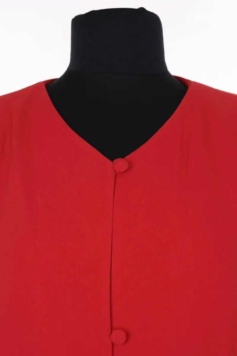 Veste Gerard Darel Rouge en Synthétique