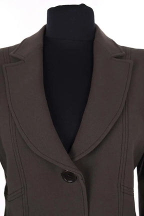 Veste Giorgio Armani Marron en Laine