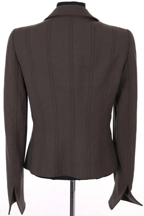 Veste Giorgio Armani Marron en Laine