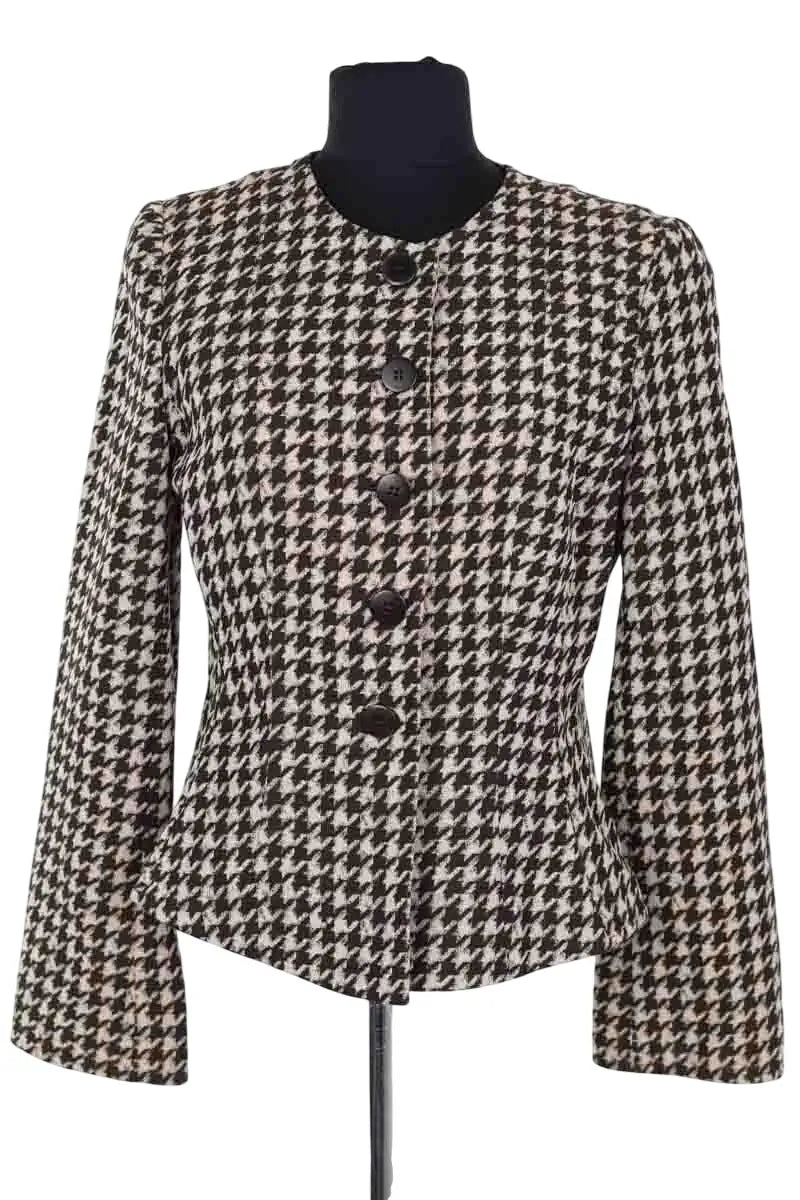 Veste Giorgio Armani Marron en Viscose, taille XL - Seconde Main