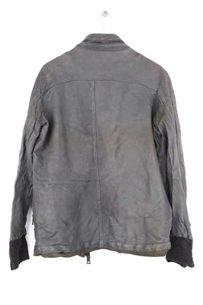 Veste Giorgio Brato Gris en Cuir