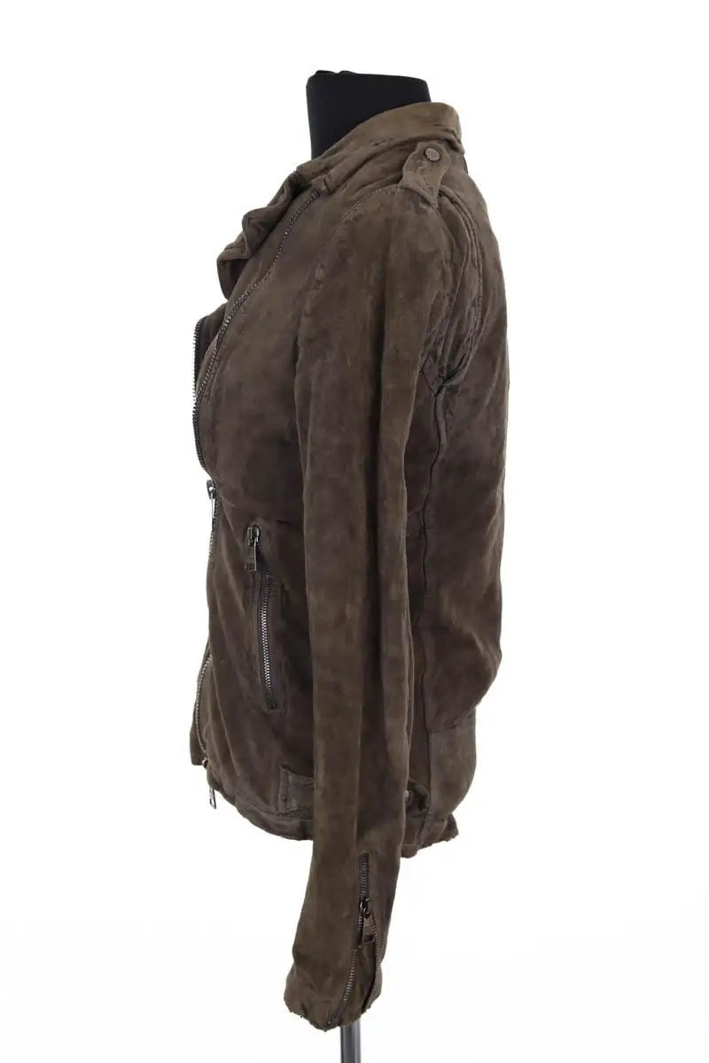 Veste Giorgio Brato Kaki en Coton