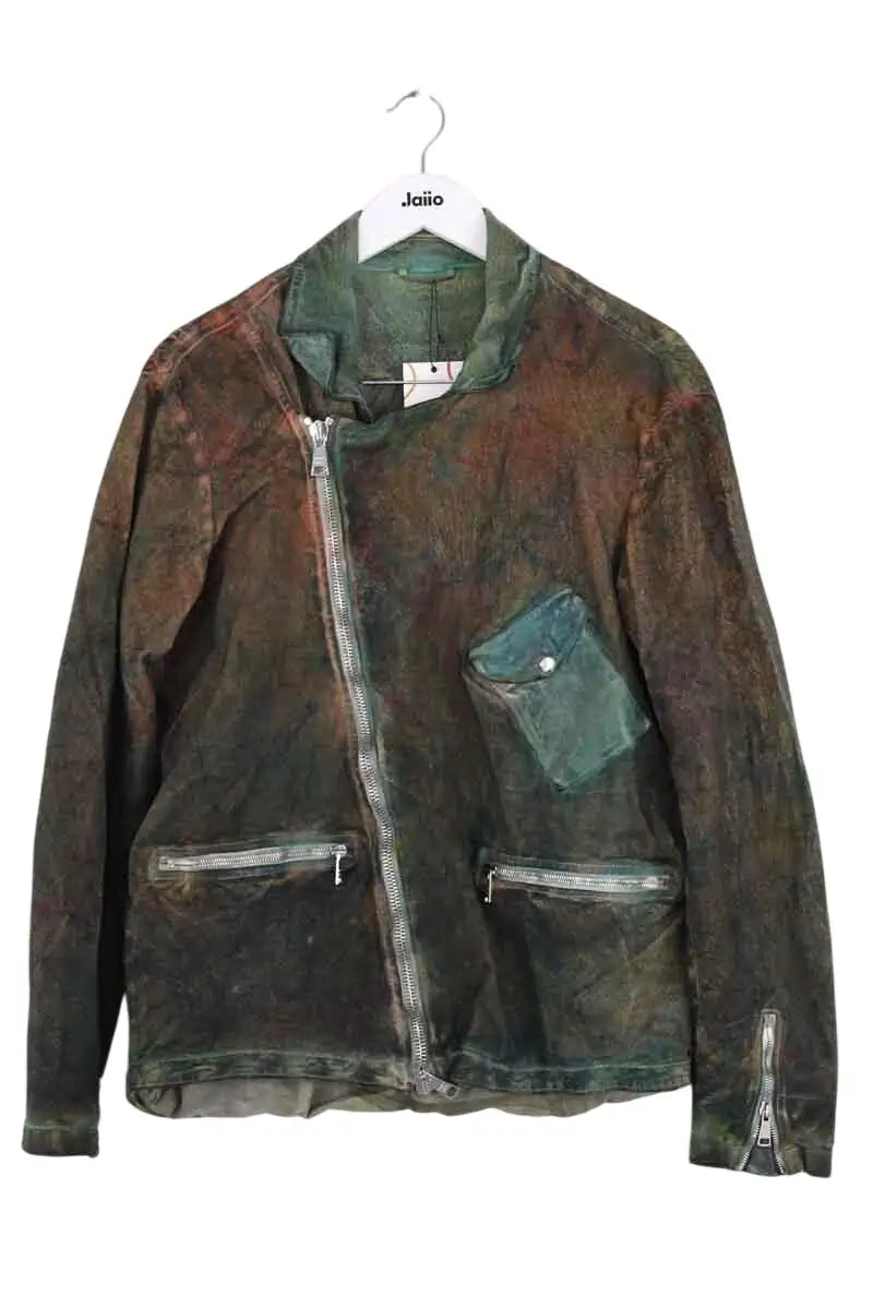 Veste Giorgio Brato Marron en Cuir, taille XXXL - Seconde Main