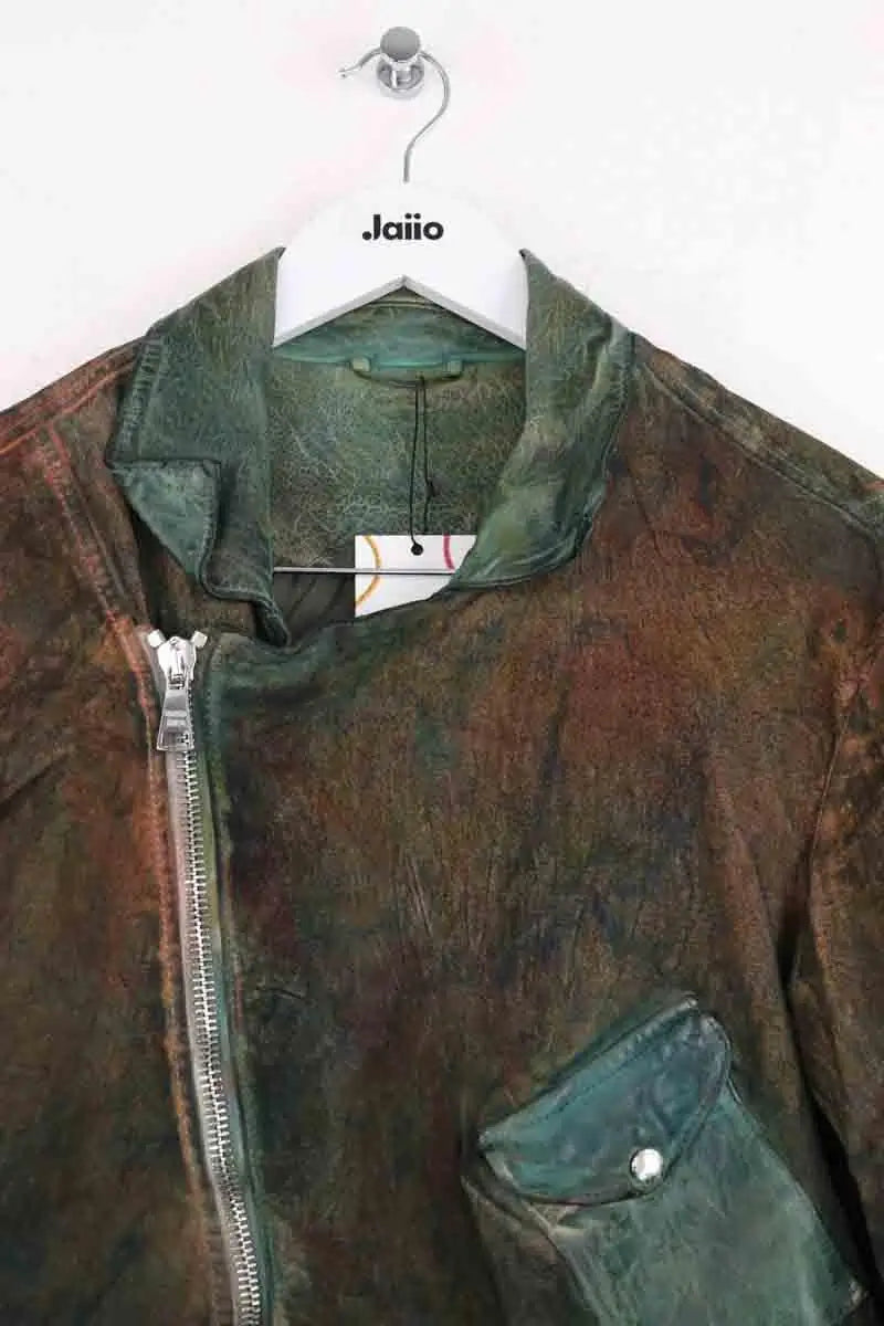 Veste Giorgio Brato Marron en Cuir