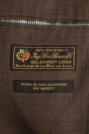 Veste Hackett Marron en Lin