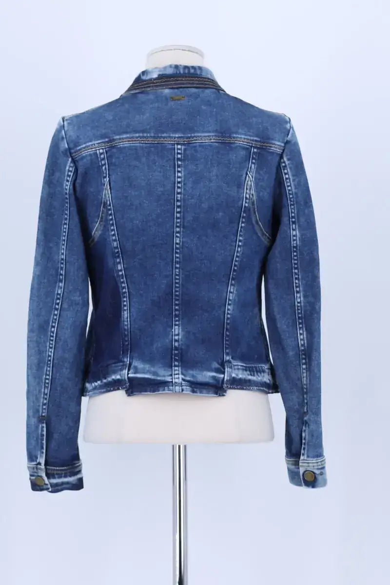 Veste HIGH Bleu en Coton