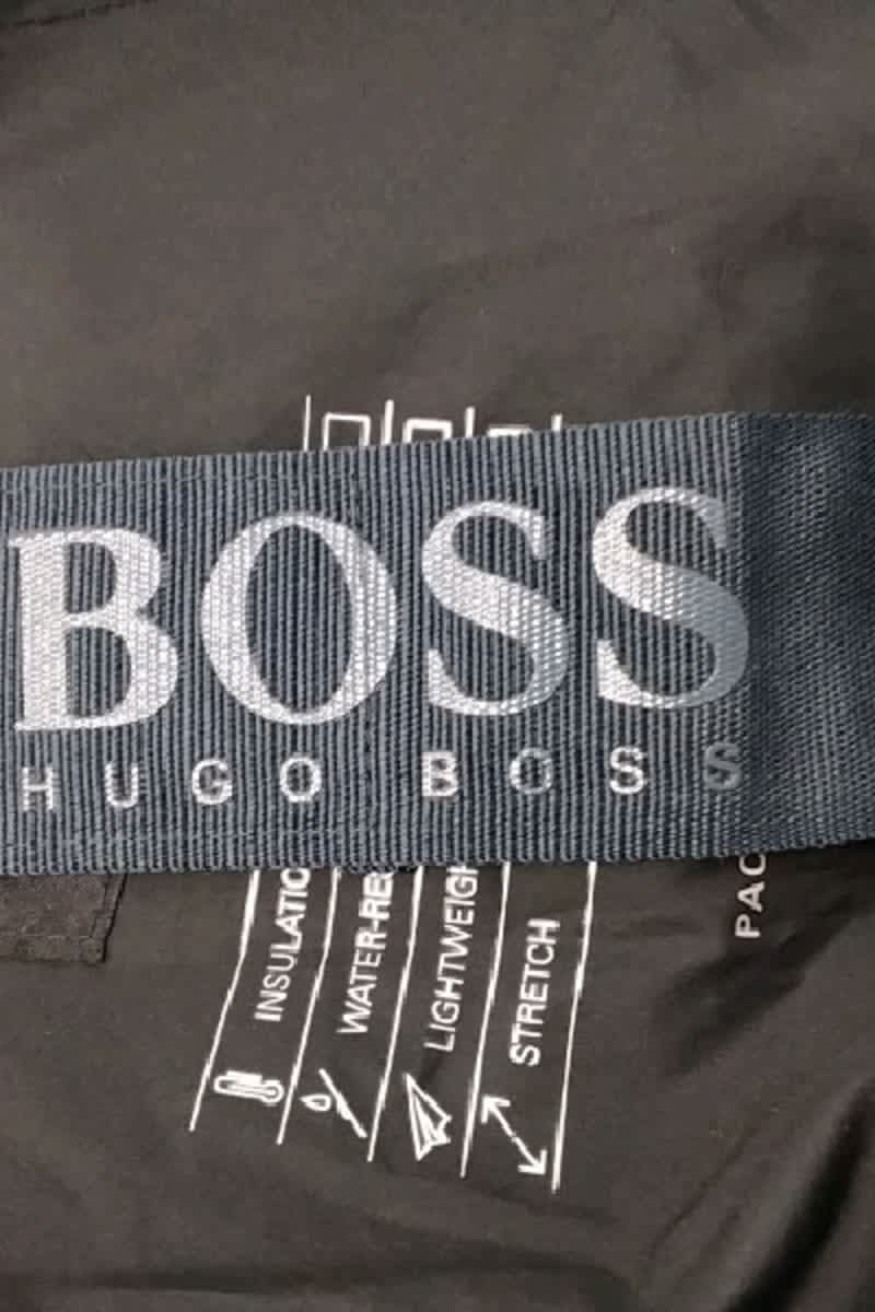 Veste Hugo Boss Marine en Polyamide