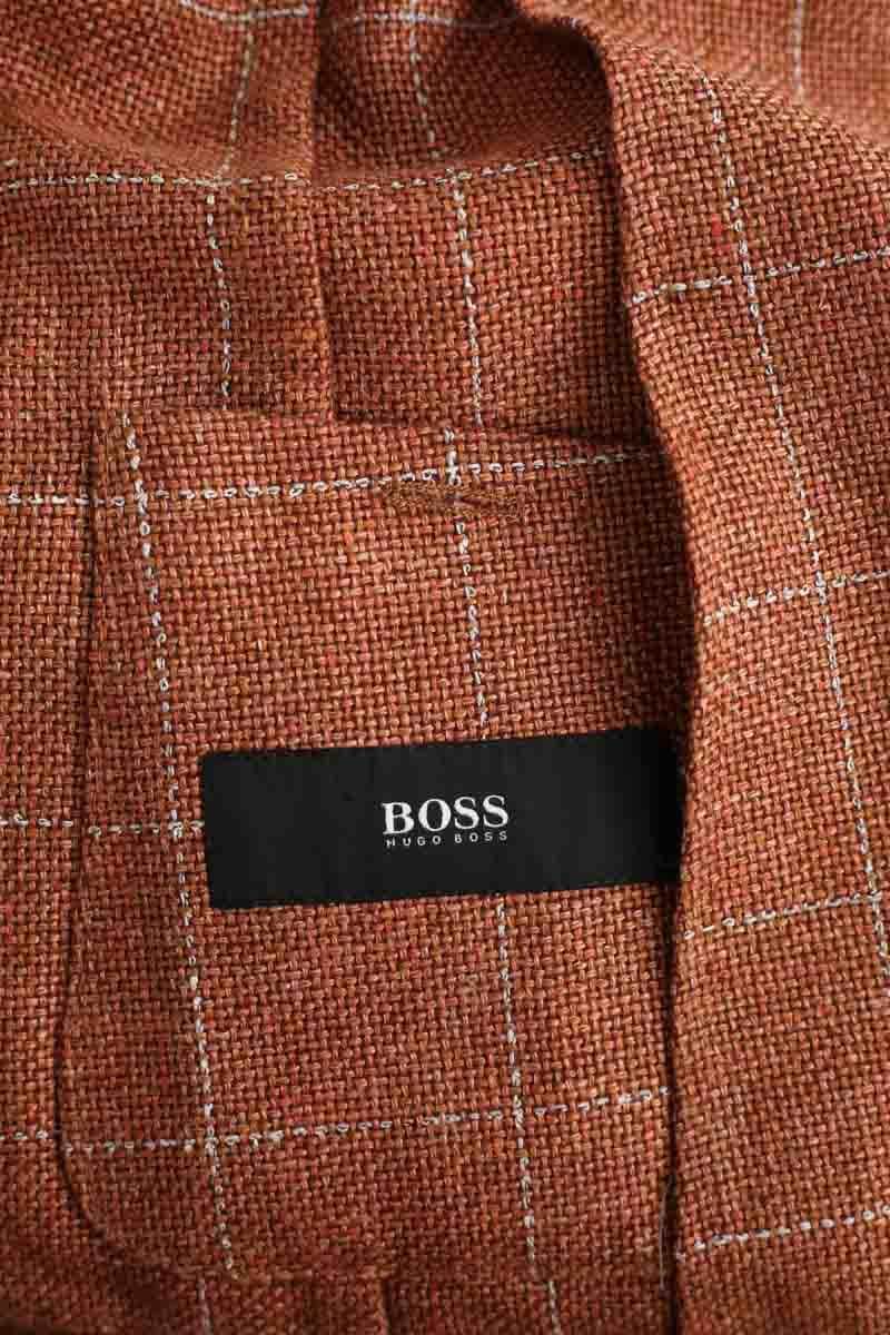 Veste Hugo Boss Marron en Lin