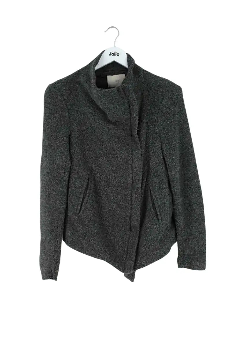 Veste Iro Anthracite en Laine, taille L - Seconde Main